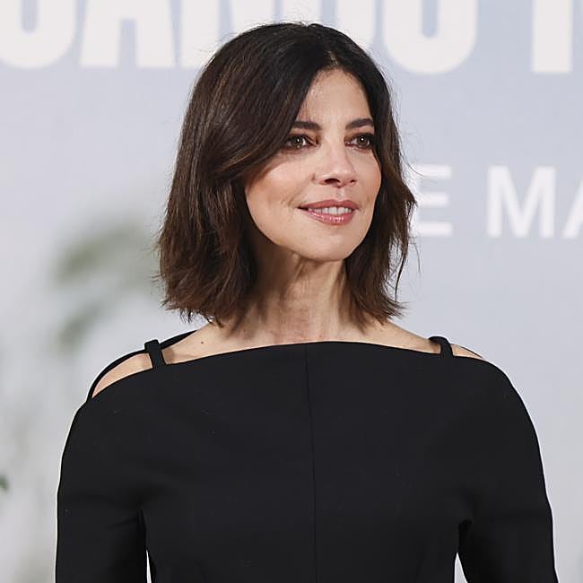 Maribel Verdú lució el corte bob.